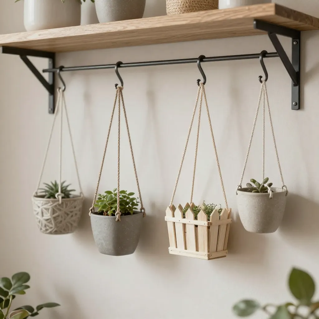 Decorative botanical hangers