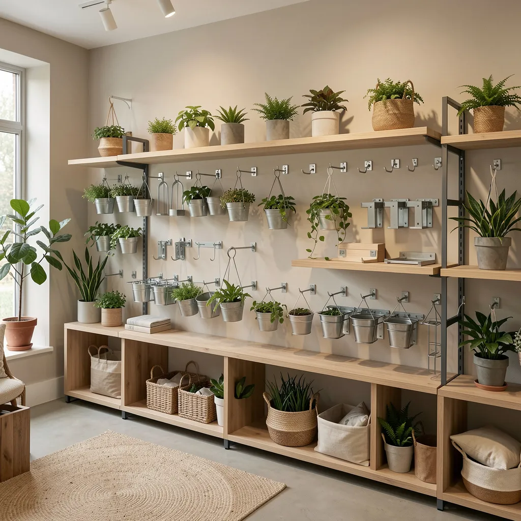 Hand-carved teak hanger