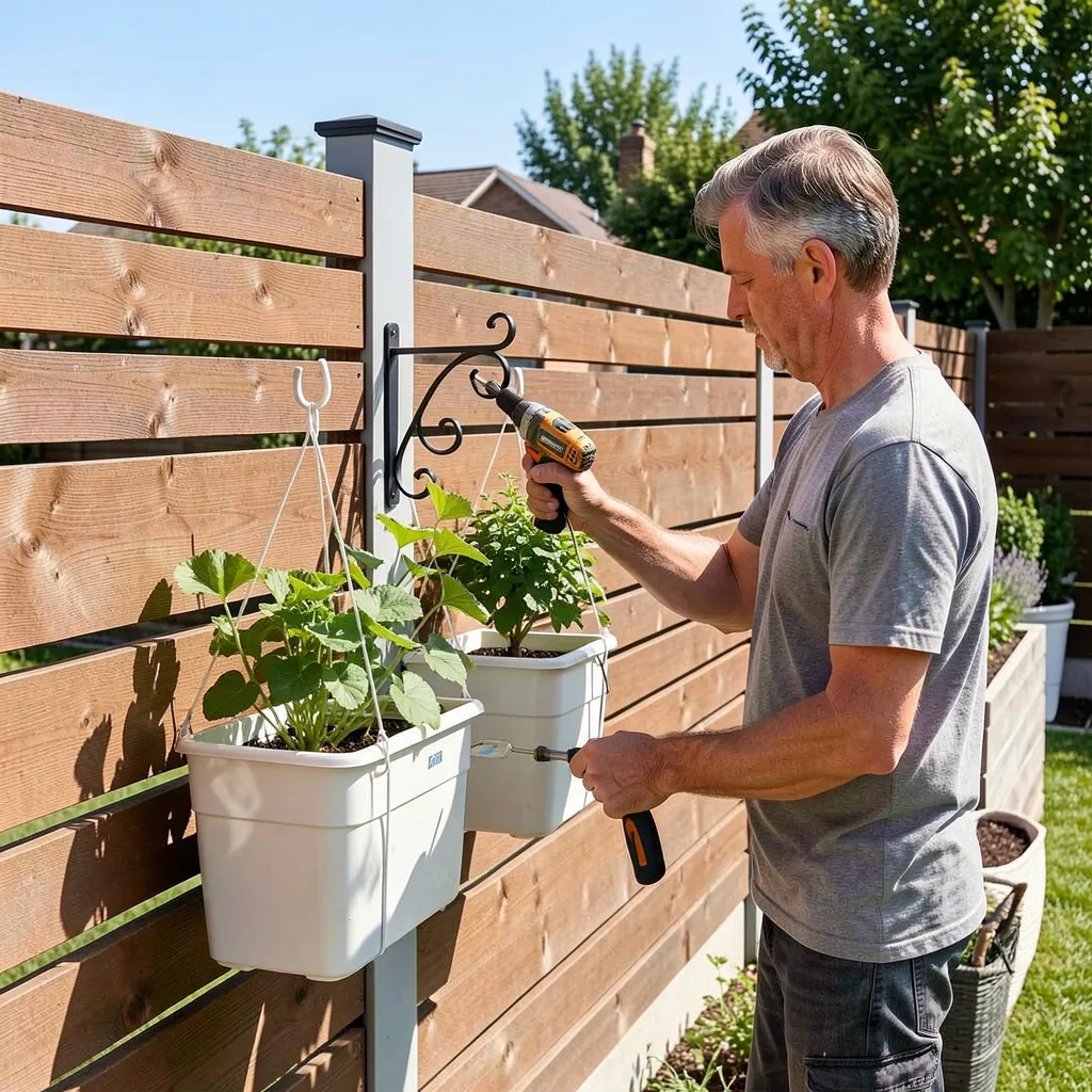 Crafted garden hardware